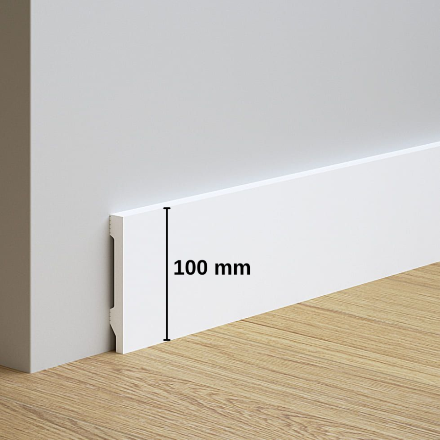 Rodapié blanco ECO 2200x100x15