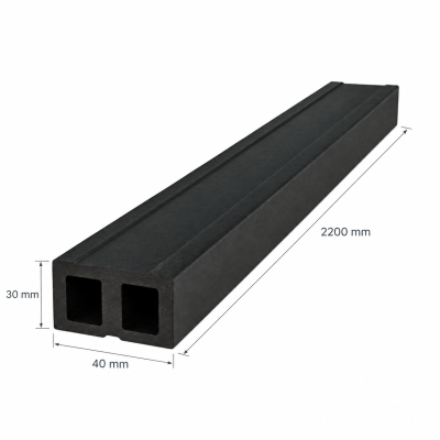 Rastrel WPC reforzado 40x30x2200