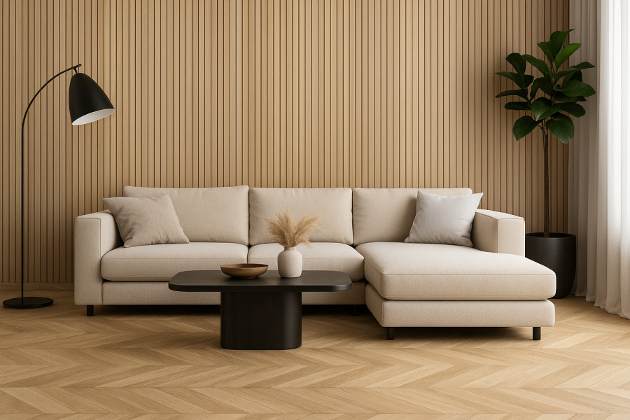 Roble Caramel Chevron 130