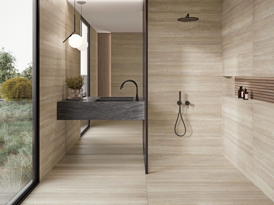 Revestimiento vertical Cover XL Travertino